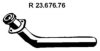 MERCE 1234904319 Exhaust Pipe